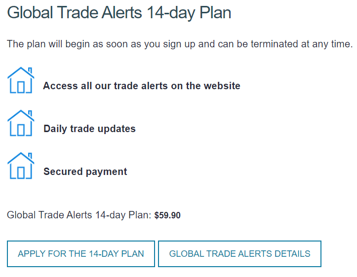 DDMarkets 14 days pricing plan