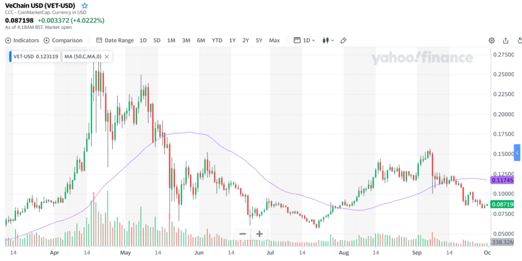 VeChain – altcoin with great potential