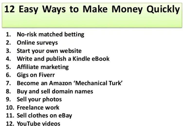 12 simple ways to make money as a teenager