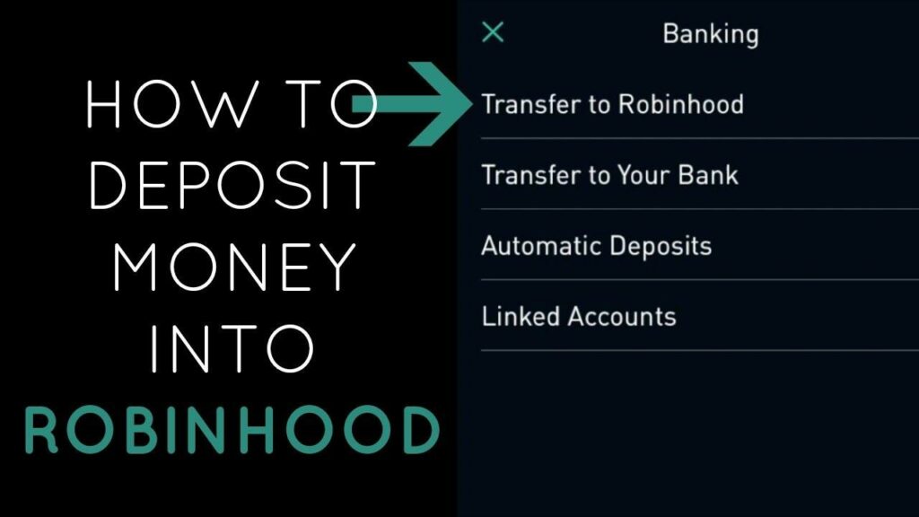 Funding your Robinhood account