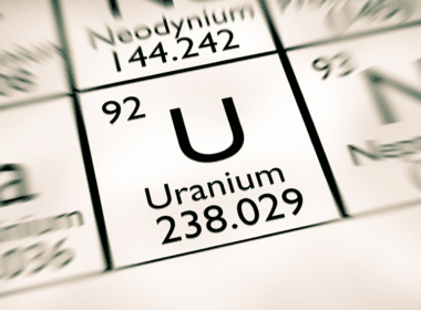 Uranium in periodic table