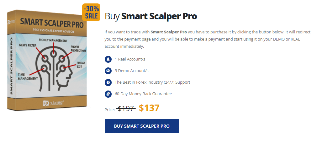 Smart Scalper Pro pricing details
