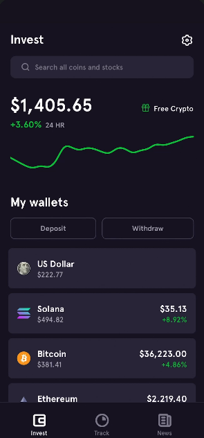 Blockfolio app overview