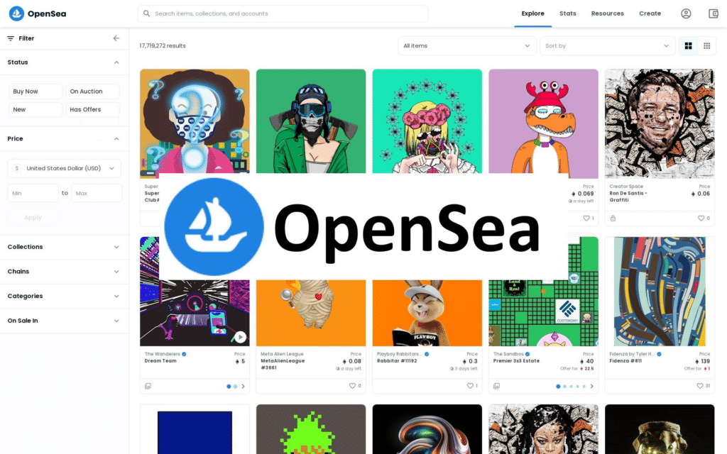 OpenSea platform