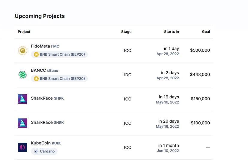 Crypto presale